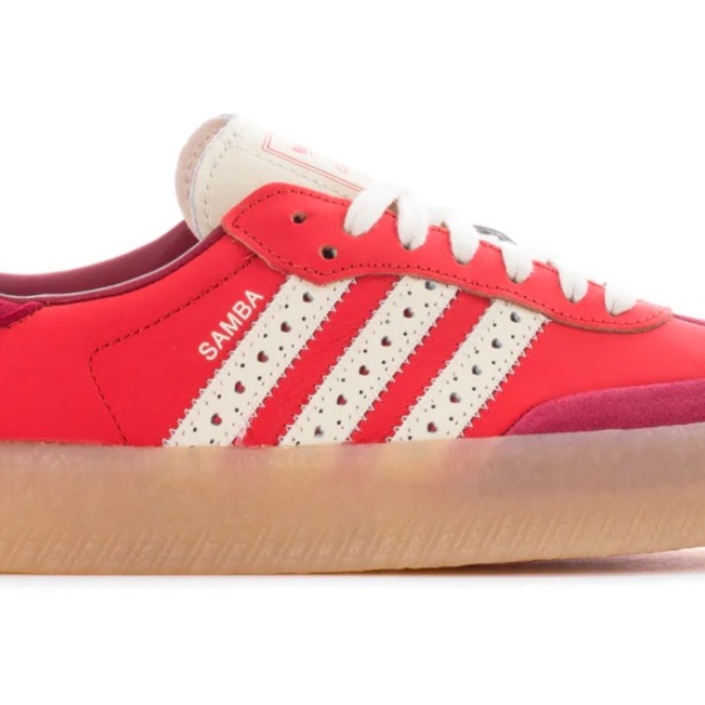 Adidas Sambae Red Sneakers - Valentine’s Day 2025